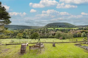 An image of our firepit looking onto our private views, loved by all of our guests. Enjoy your next getaway in Dalby Forest, North Yorkshire.