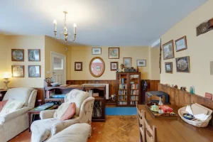 An image of the living area in our Scarborough family holiday cottage. North Yorkshire.